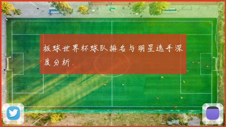 板球世界杯球队排名与明星选手深度分析