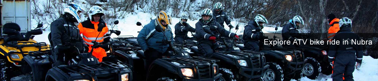 ATV Bike Ride in Nubra